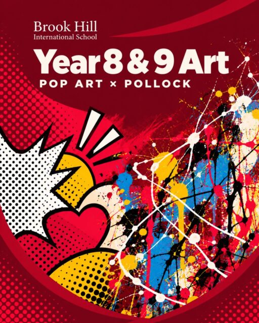 A splash of creativity from our Year 8 and 9 artists! 🎨
From the bold colours and playful shapes of Pop Art to the movement and energy of Jackson Pollock inspired painting, our students explored two very different ways to make their mark.
Swipe through to see what they created! ✨
#BrookHillInternationalSchool #StudentArt #PopArt #JacksonPollock #CreativeLearning